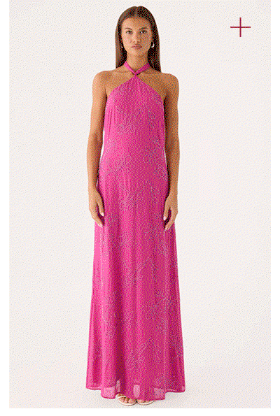 Cliffs Edge Maxi Dress — Berry Kiss