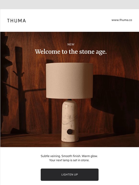 Welcome to the stone age.
