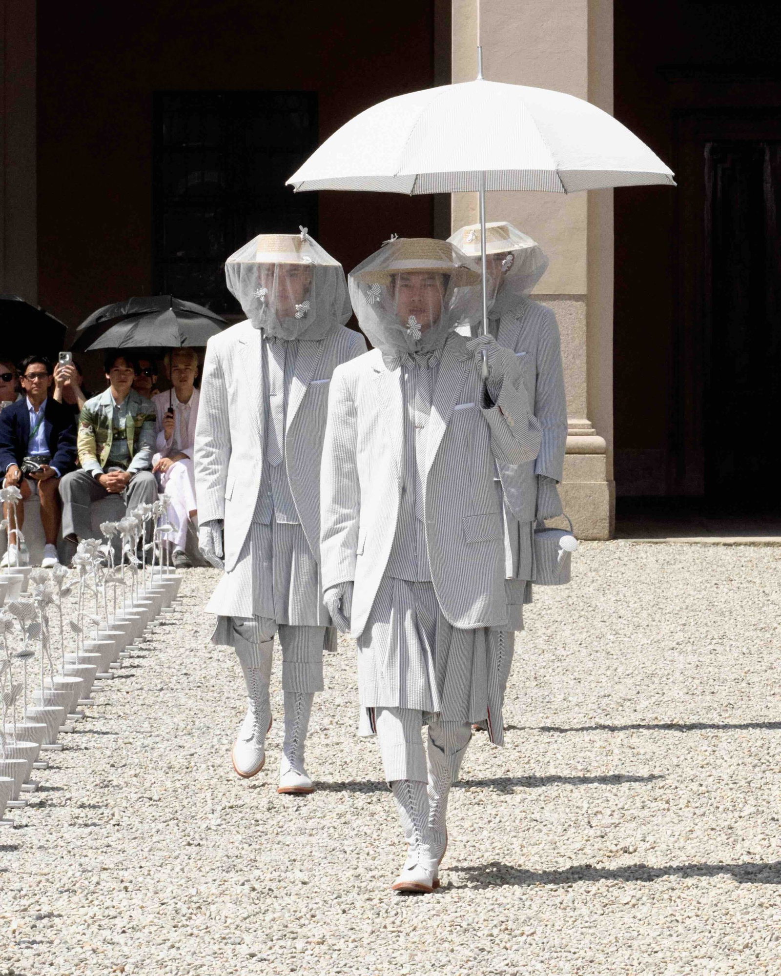 Thom Browne’s spring 2027 show at Milan’s Palazzo Serbelloni