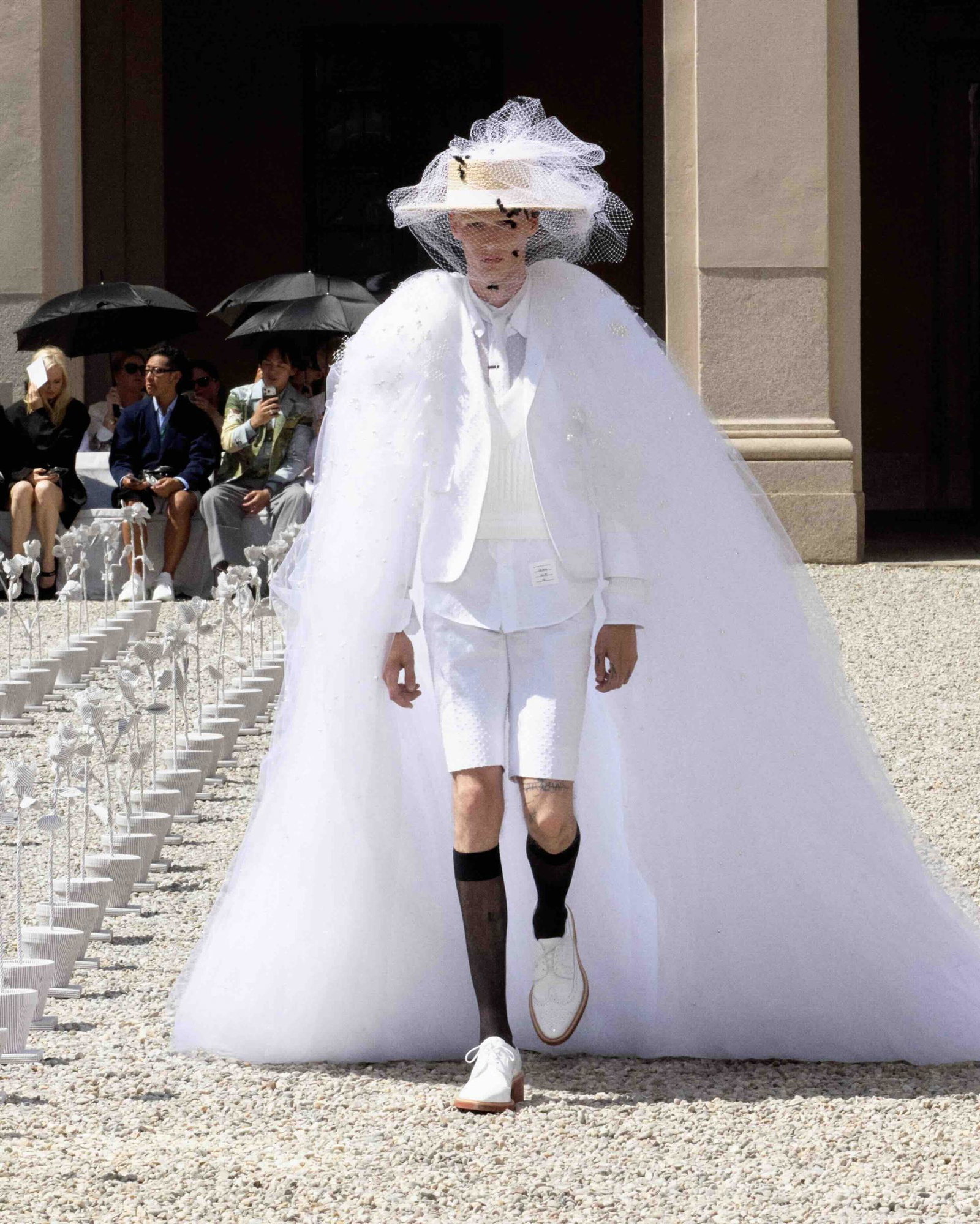 Thom Browne’s spring 2027 show at Milan’s Palazzo Serbelloni
