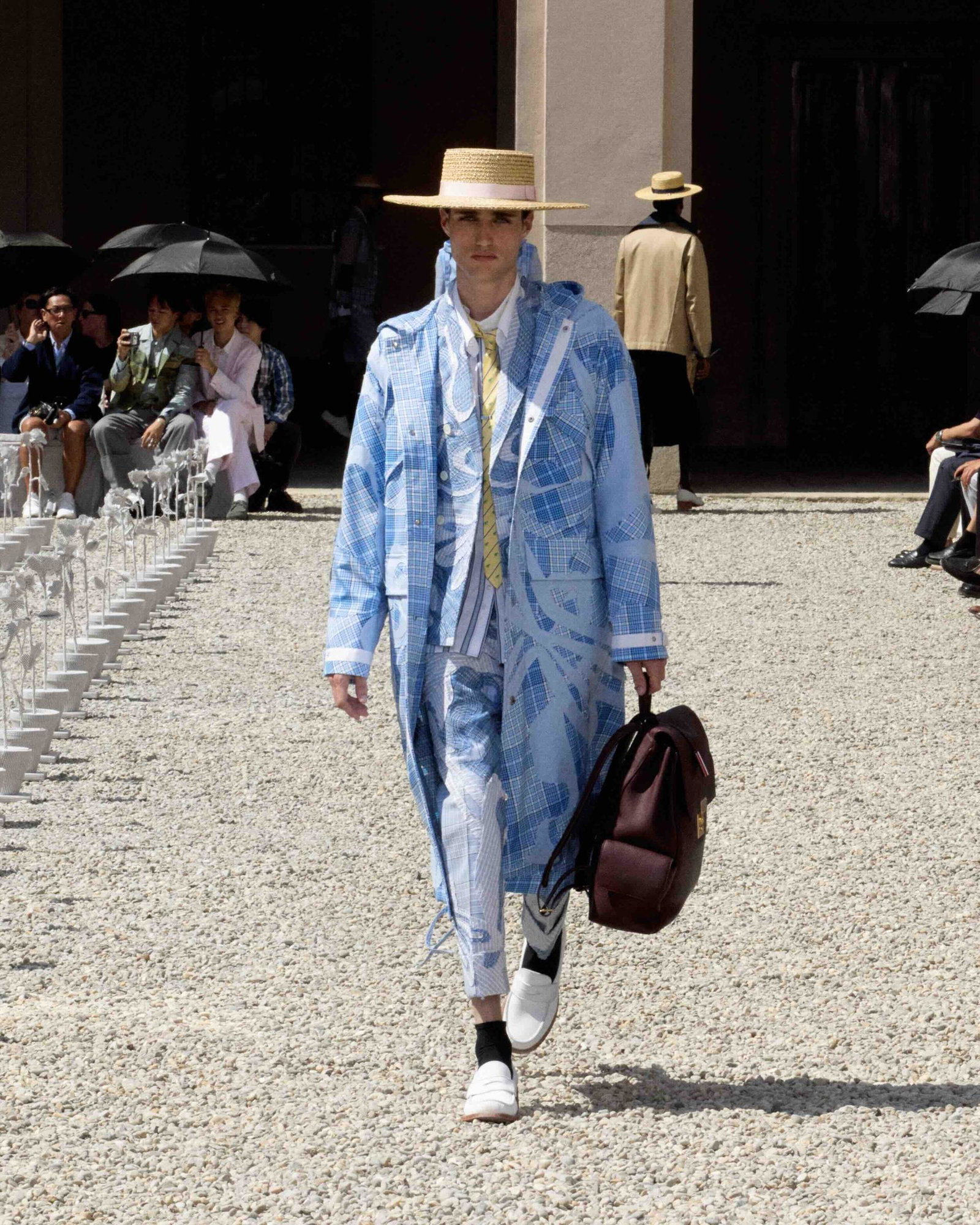 Thom Browne’s spring 2027 show at Milan’s Palazzo Serbelloni
