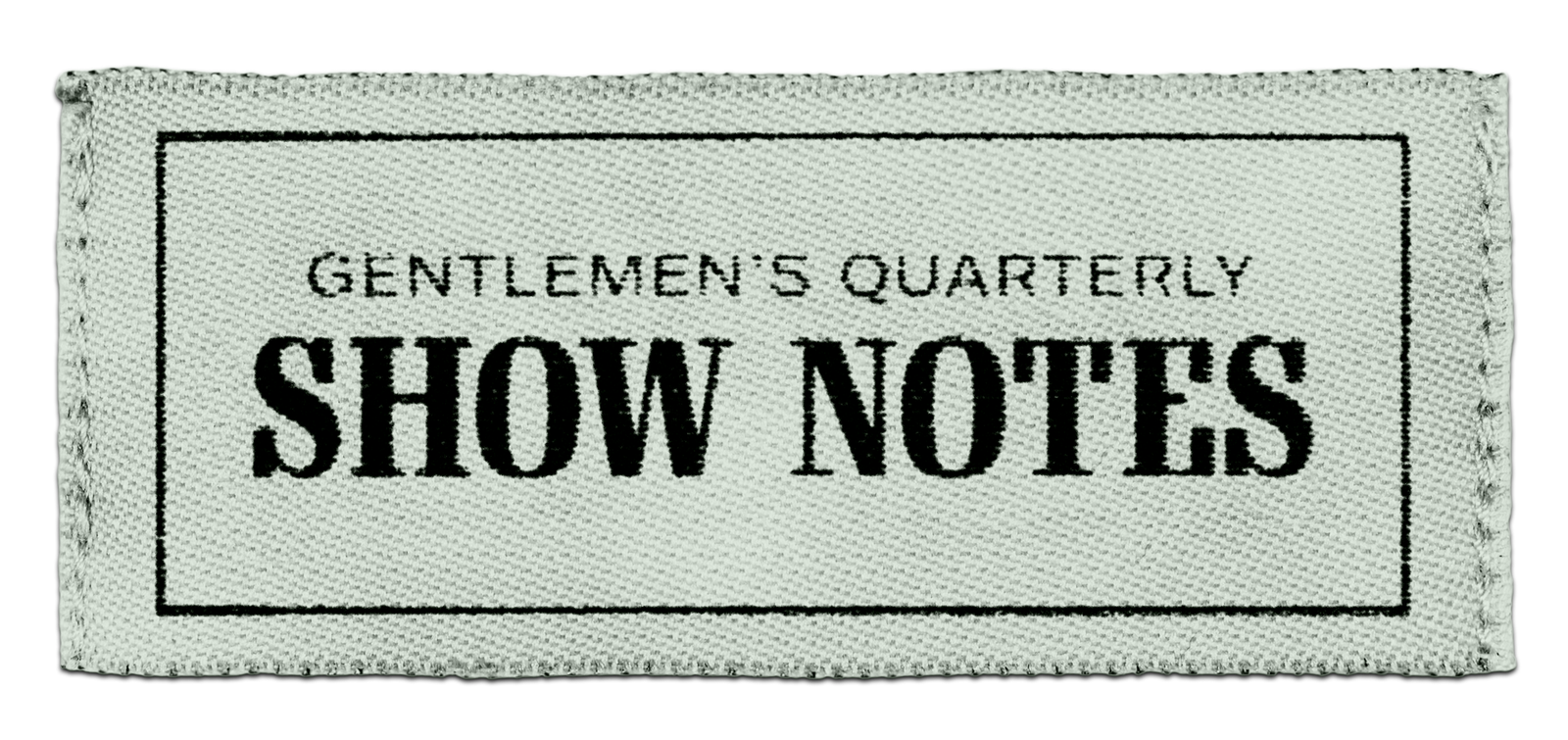 GQ Show Notes Logo