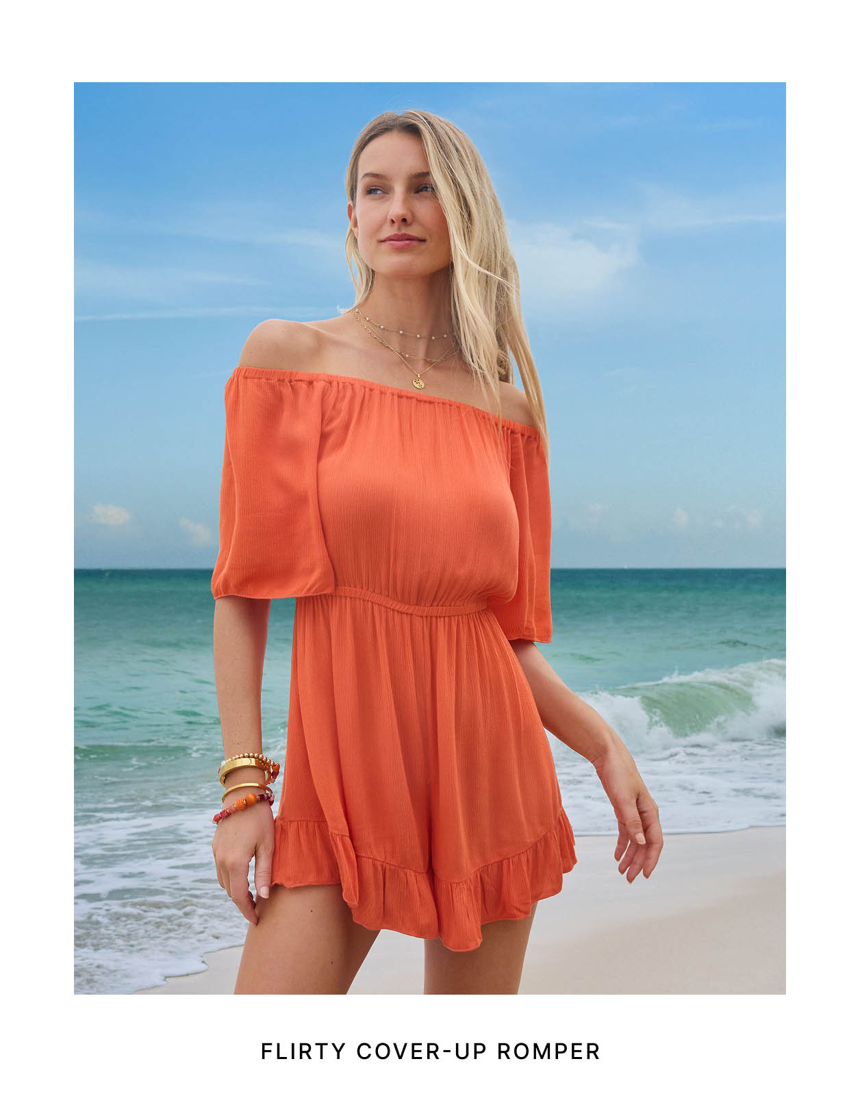 Flirty Cover-Up Romper