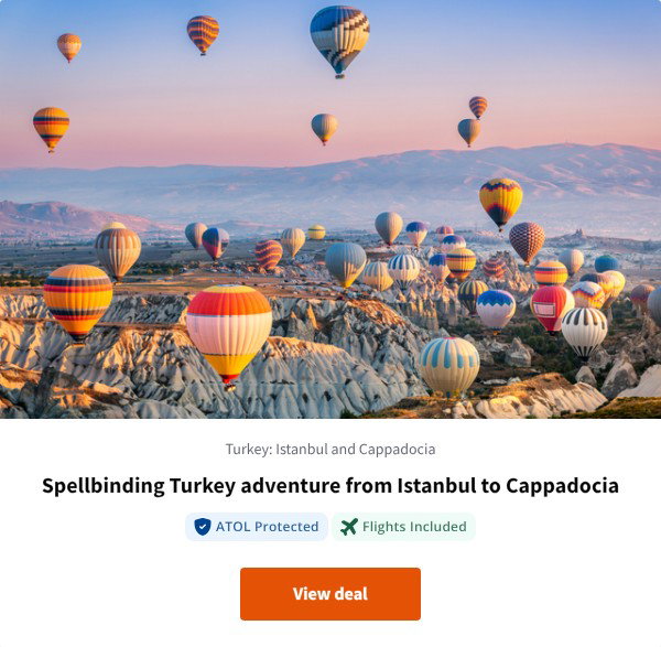 Spellbinding Turkey adventure from Istanbul to Cappadocia