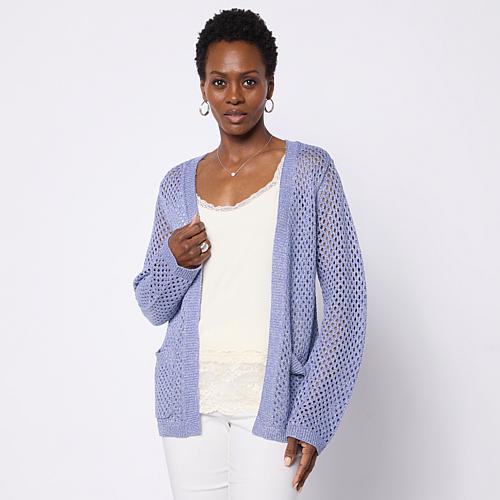 TowerHill by Christie Brinkley Crochet Shrug