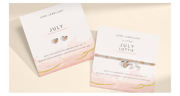 A Little Birthstone 'July' Bracelet