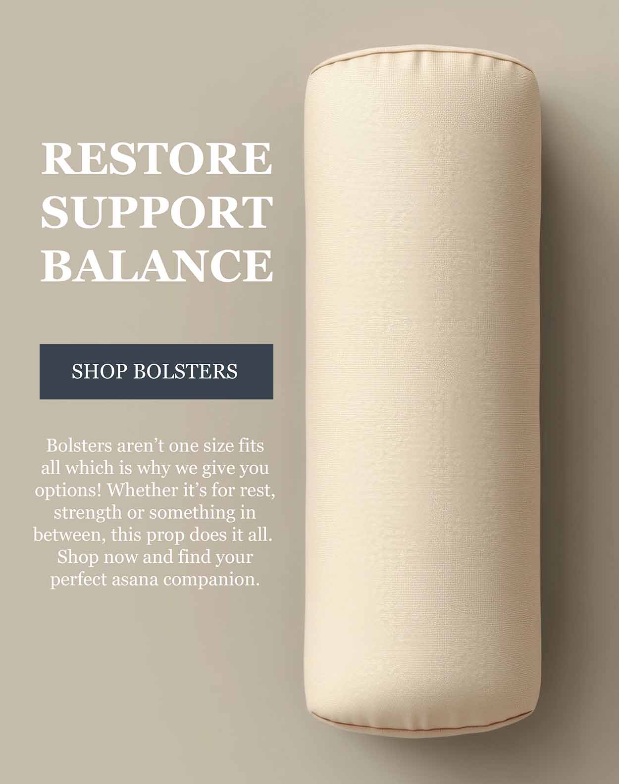 shop bolsters