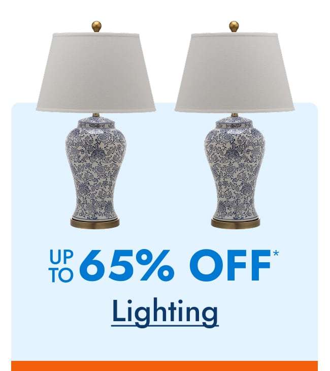 Lighting - Up to 65% Off
