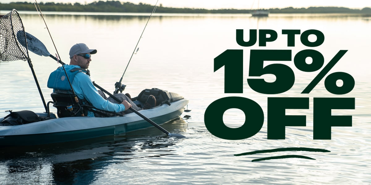 Up to 15 % off.