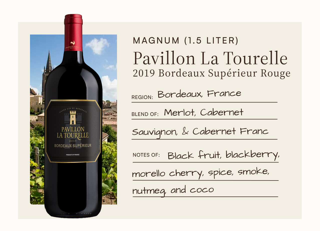 2019 Pavillon La Tourelle Bordeaux Supérieur Rouge