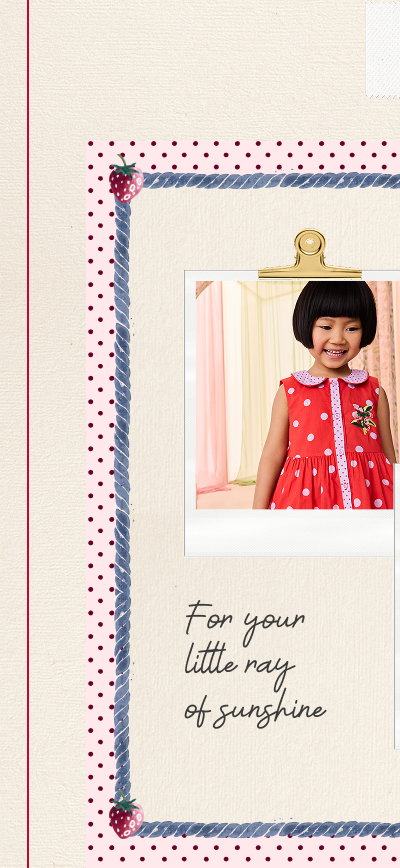 Red Spot Cath Kidston Cotton Collar Dress (3mths-8yrs)
