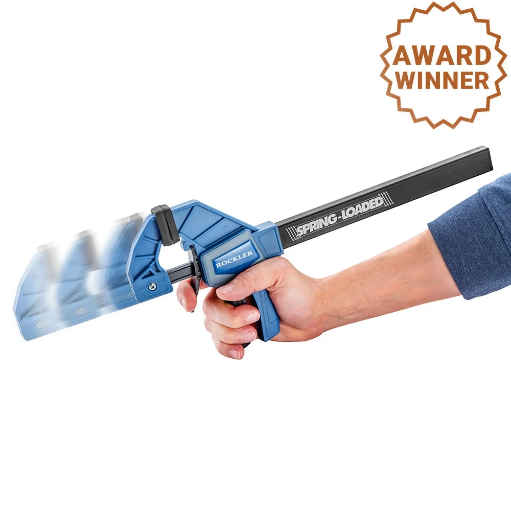 Rockler Medium-Duty Spring-Loaded Bar Clamps