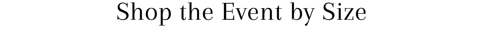[Shop the Event]