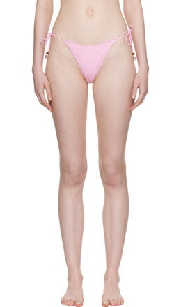 Pink 'The Triangle' Bikini Bottoms