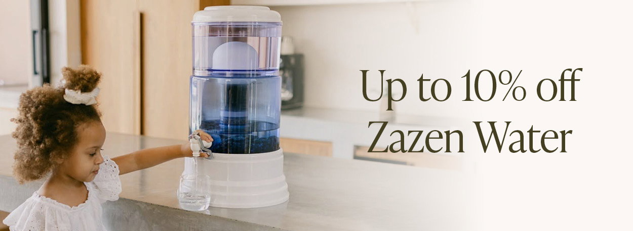 Save up to 10% off Zazen Water