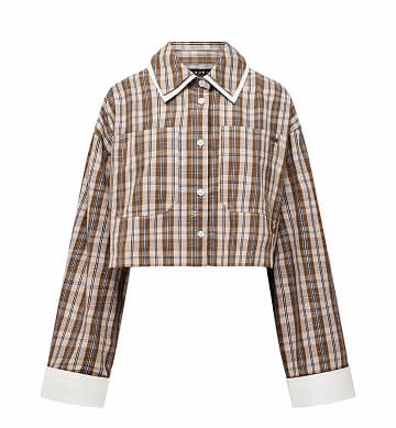 BALTER SHIRT TAN PLAID