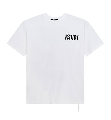STAY UP EKCESS SS TEE TRU WHITE