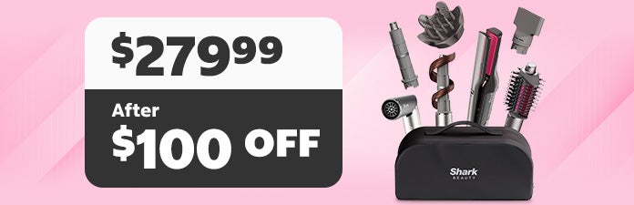 $279.99 After $100 OFF
Shark FlexFusion Styling and Drying System