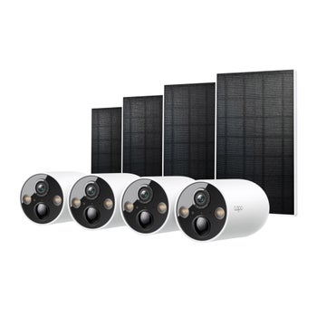 TP-Link Tapo TC85 2K Wire-free Smart Security Camera, 4-pack