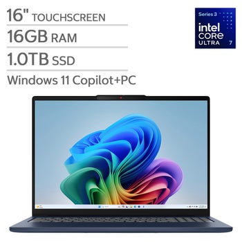 Lenovo IdeaPad Slim 5i 16-inch Touchscreen Laptop with Intel Core Ultra 7 355