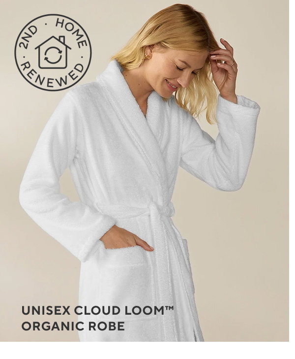 Unisex Cloud Loom Organic Robe