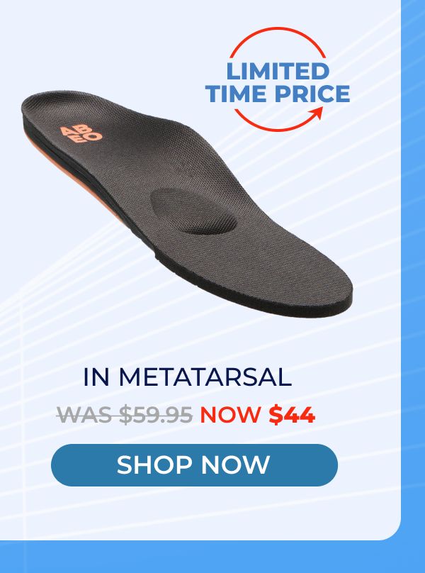 ABEO 3D3 Orthotics Total Support Orthotic in Metatarsal