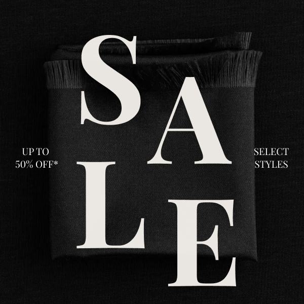 up to 50% off* 