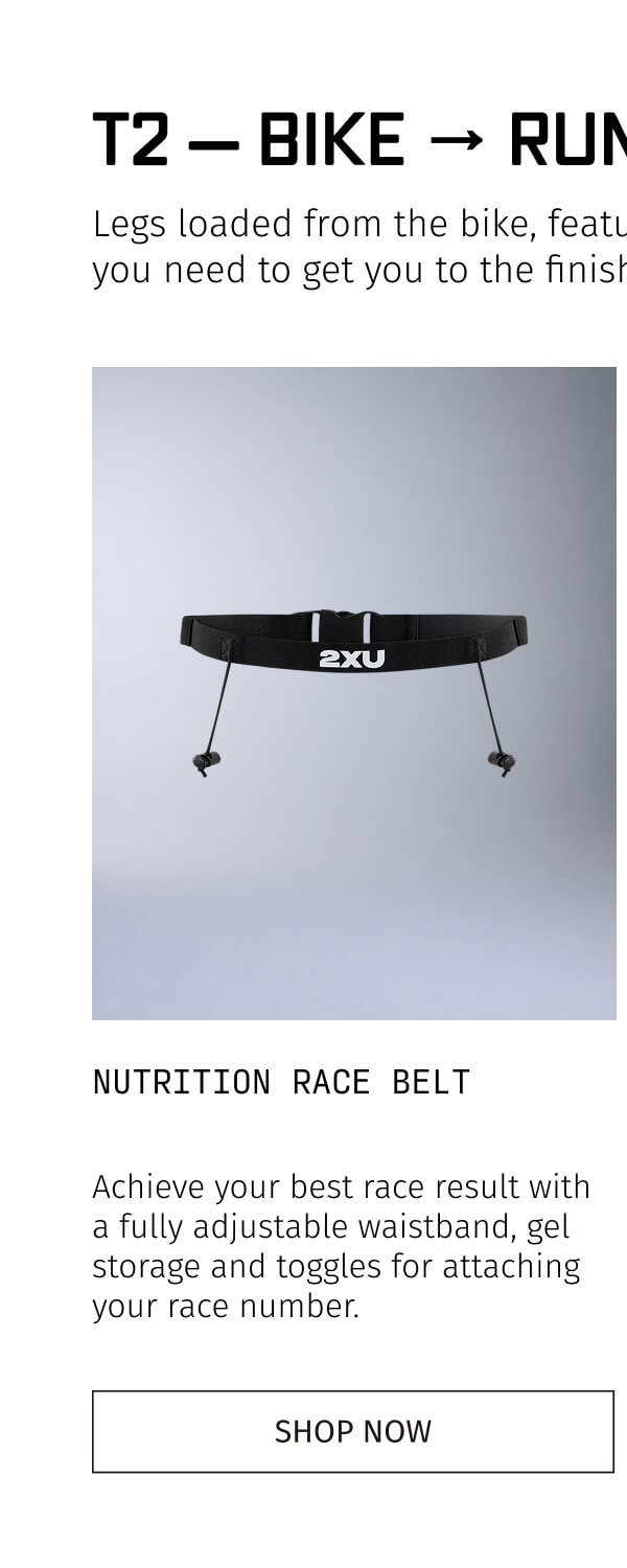NUTRITION RACE BELT | SHOP NOW 