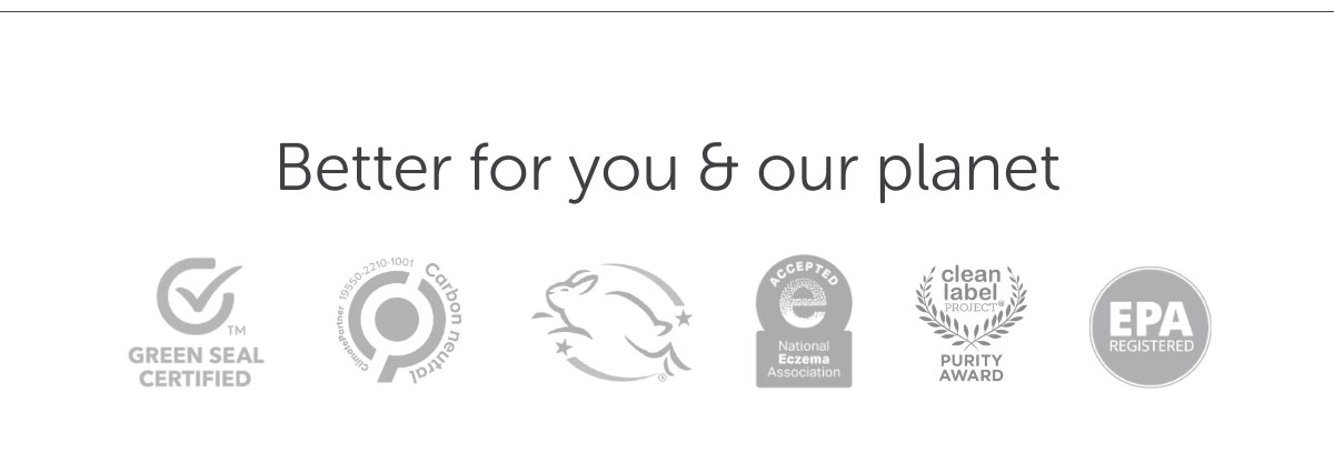 Better for you & our planet