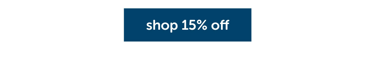 shop 15% off