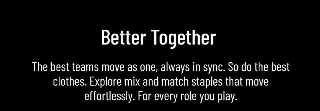 The best teams move as one, always in sync.