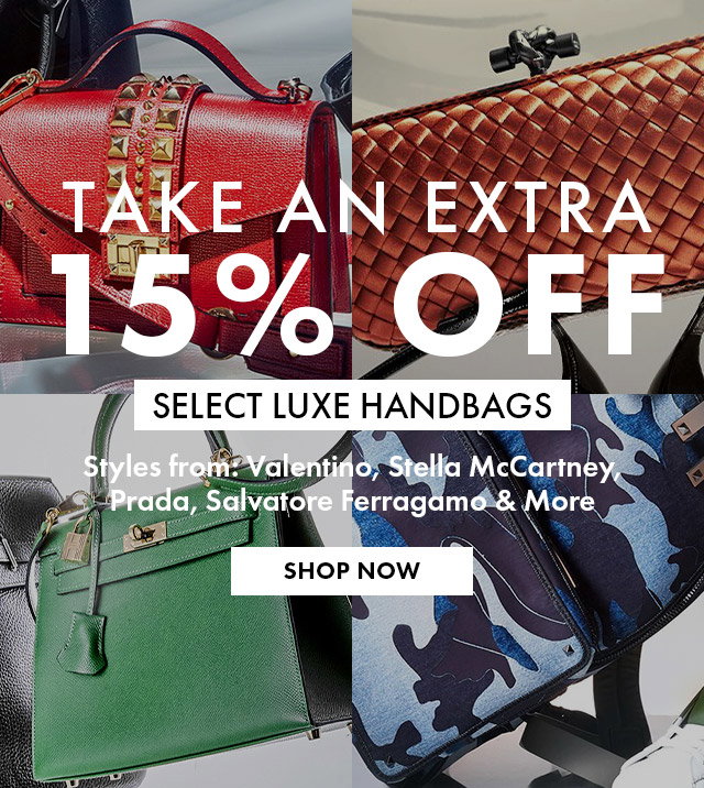 Extra 15% Off Select Bags