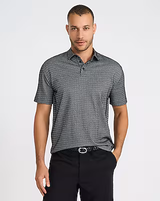 Geo Print Classic Fit Polo