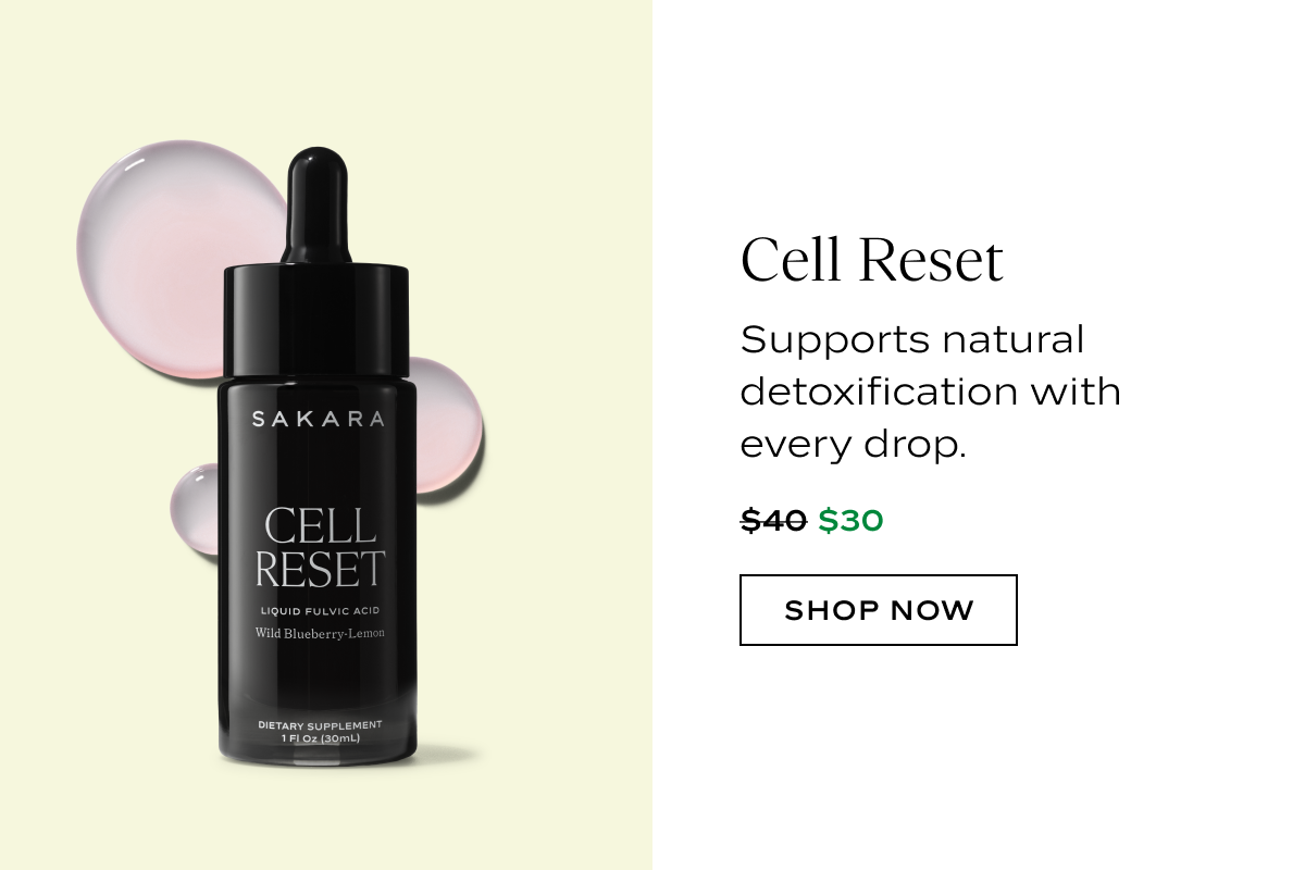 Cell Reset: Supports natural detoxification with every drop.