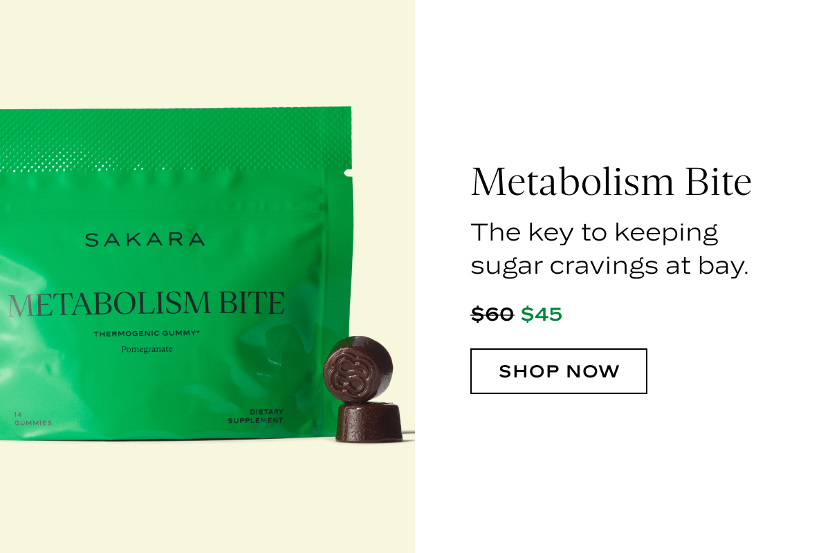 Metabolism Bite: The key to keeping sugar cravings at bay.