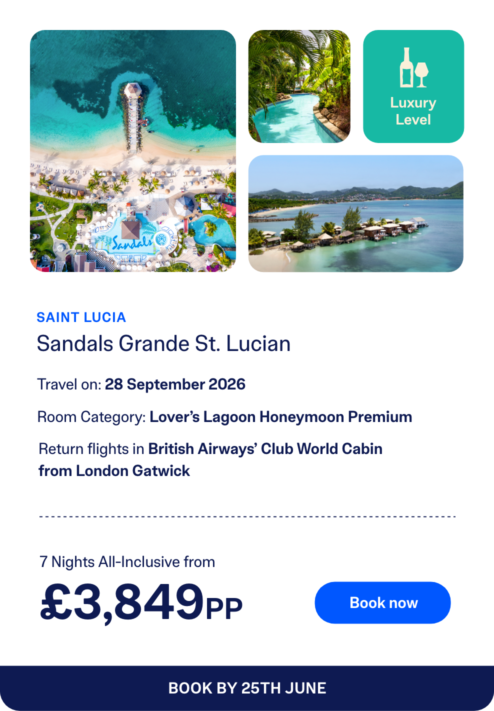 Sandals Grande St. Lucian. | Book Now
