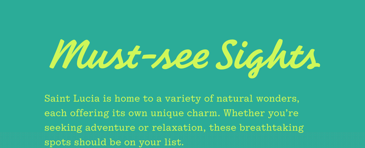 Must-see Signts