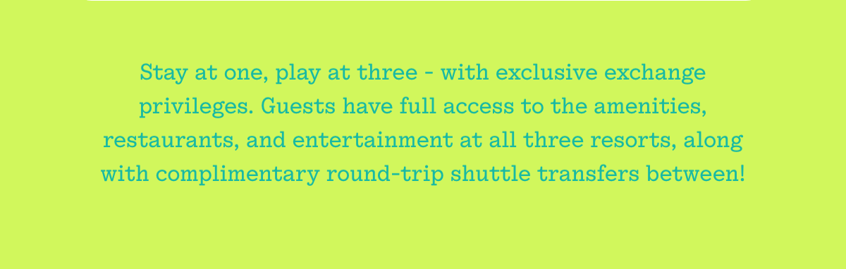 Stay at one, Play at three