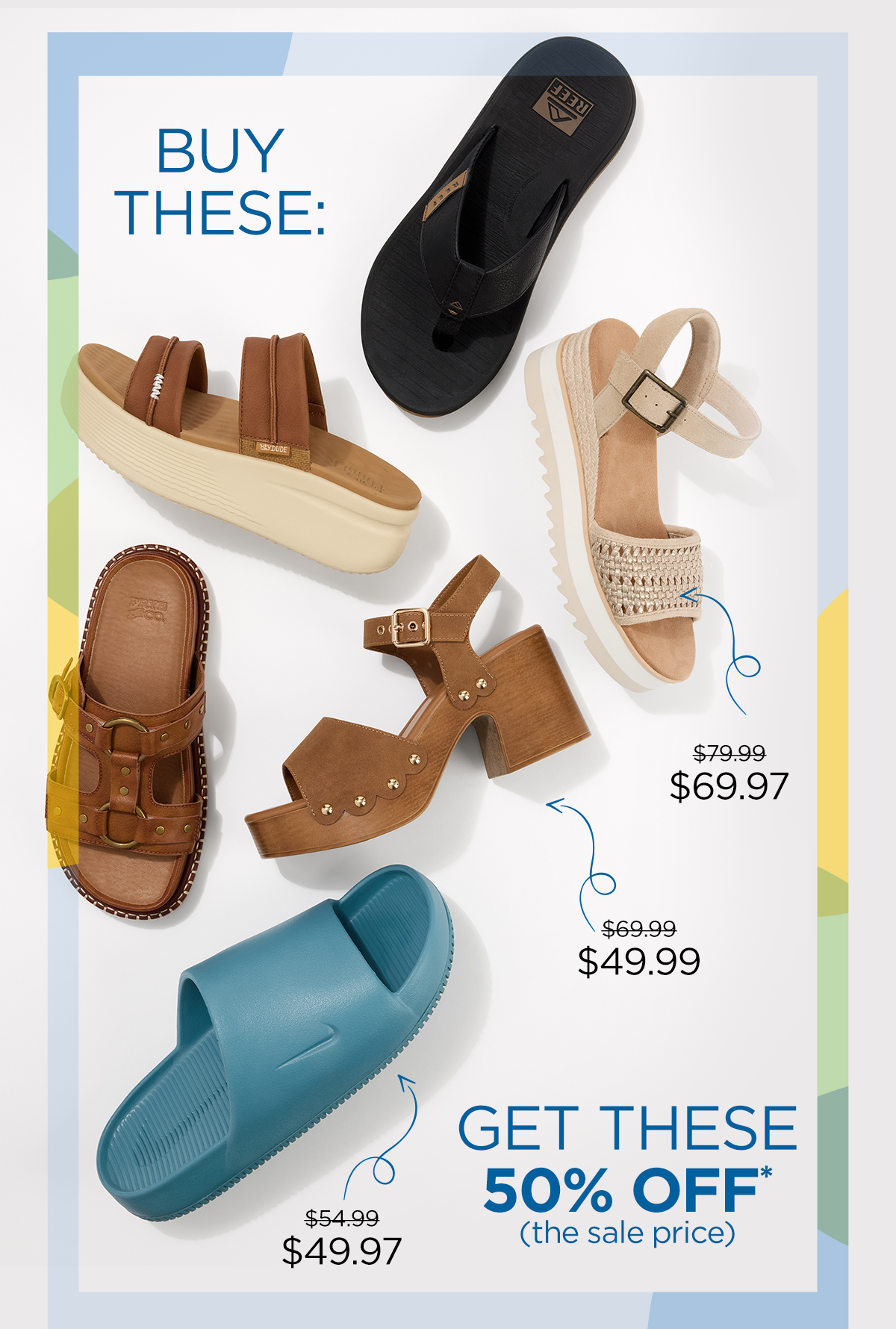 Buy These: Get These 50% Off (The Sale Price)
