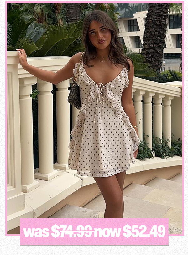 CAN'T RESIST YOU MINI DRESS