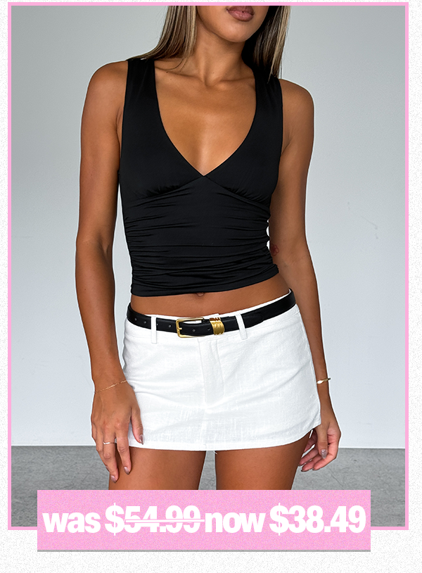 SELFISH BEHAVIOUR LOW RISE MINI SKORT
