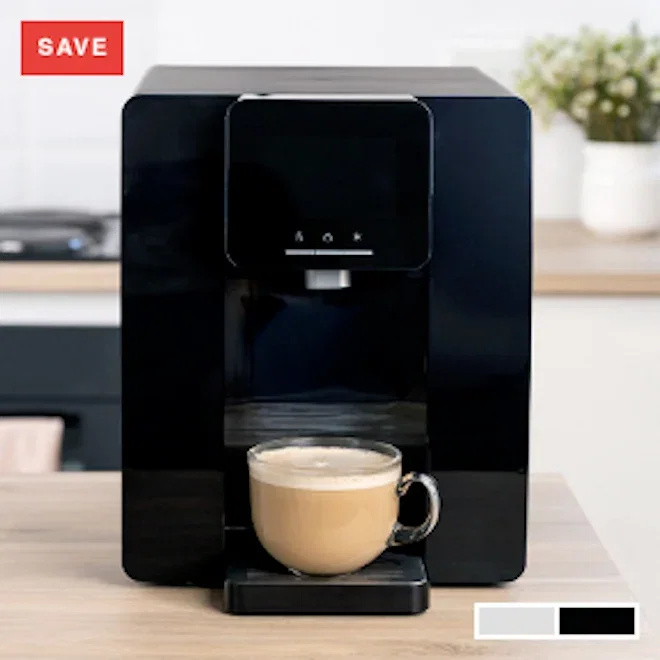 OmniKitchen OmniAqua Bar All-in-One Countertop Water Cooler Purifier and Kettle, 685W