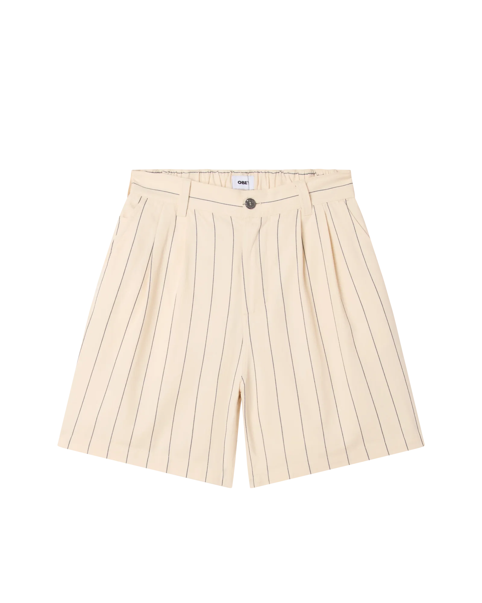 Image of FOSTER STRIPE PLEATED SHORT