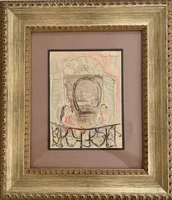 Art Auction Of Original Works On Paper