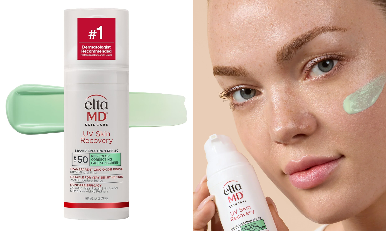 UV Skin Recovery Face Sunscreen