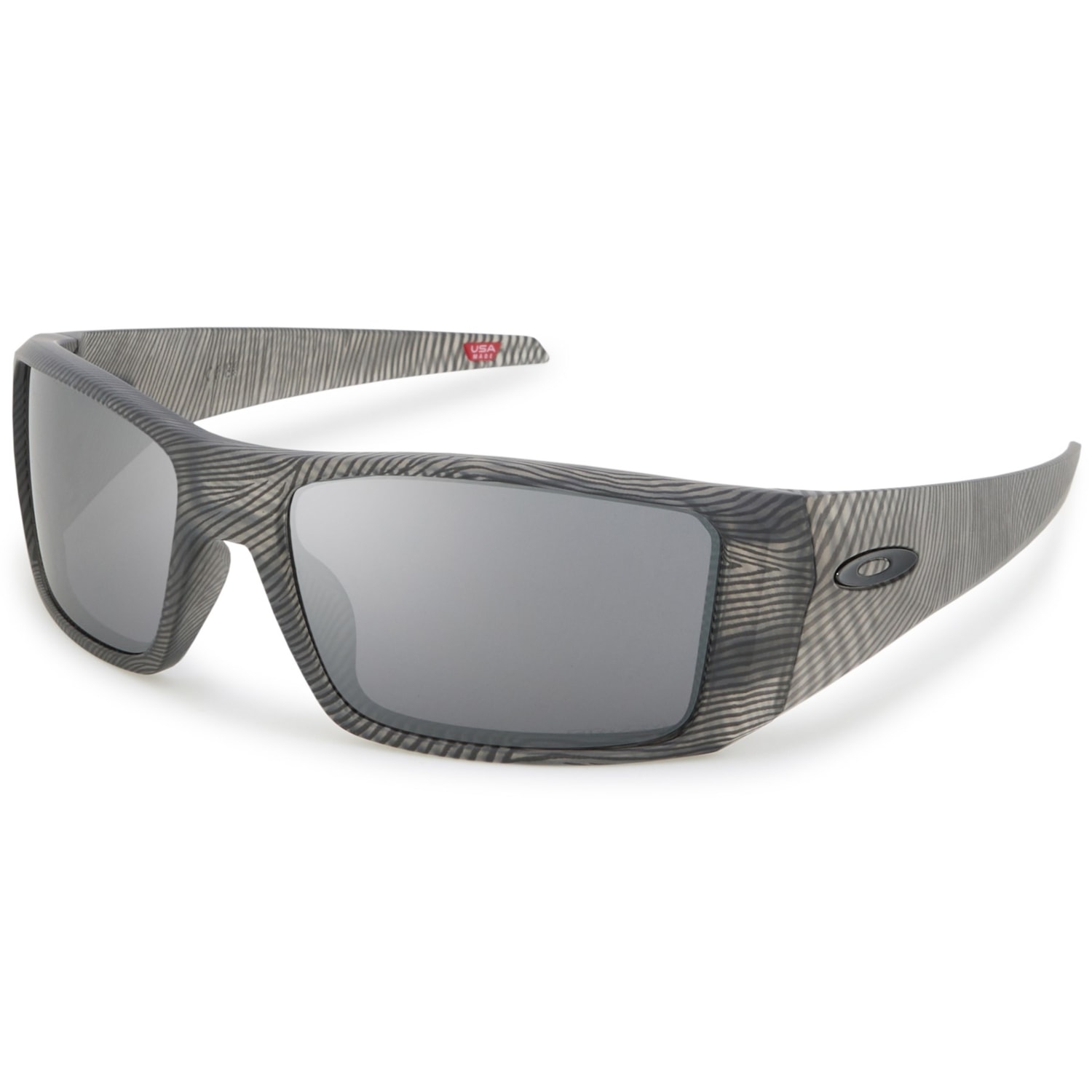 Oakley Heliostat Sunglasses for Men | Prizm Black | Lightweight Fabric