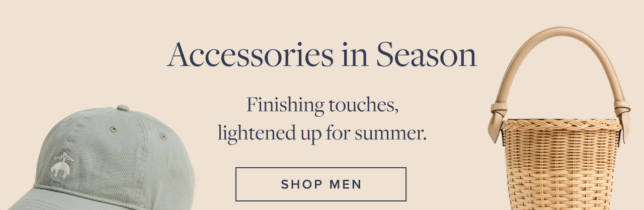 Accessories in Season Shop Men