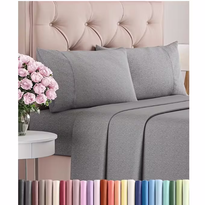 Breathable & Cooling Sheets (4 Piece Set) 