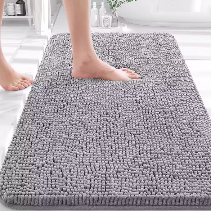 Chenille Bathroom Rug