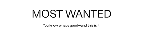 Most Wanted